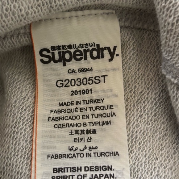 SUPERDRY PARIS NWT Florence Crew Neck Sweatshirt - Picture 9 of 10